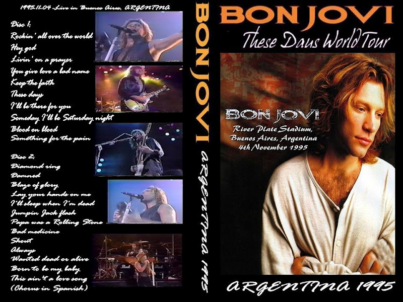 T.U.B.E.: Bon Jovi - 1995-11-04 - Buenos Aires, ARG (2xDVDfull pro 
